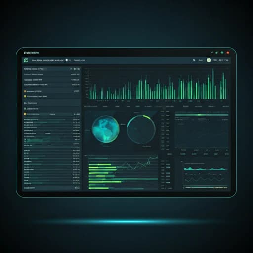 Fintech analytics dashboard